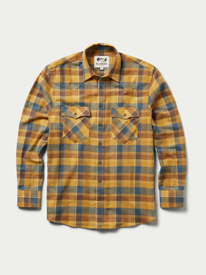 Cotton Flannel Shirt - Schaefer Outfitter