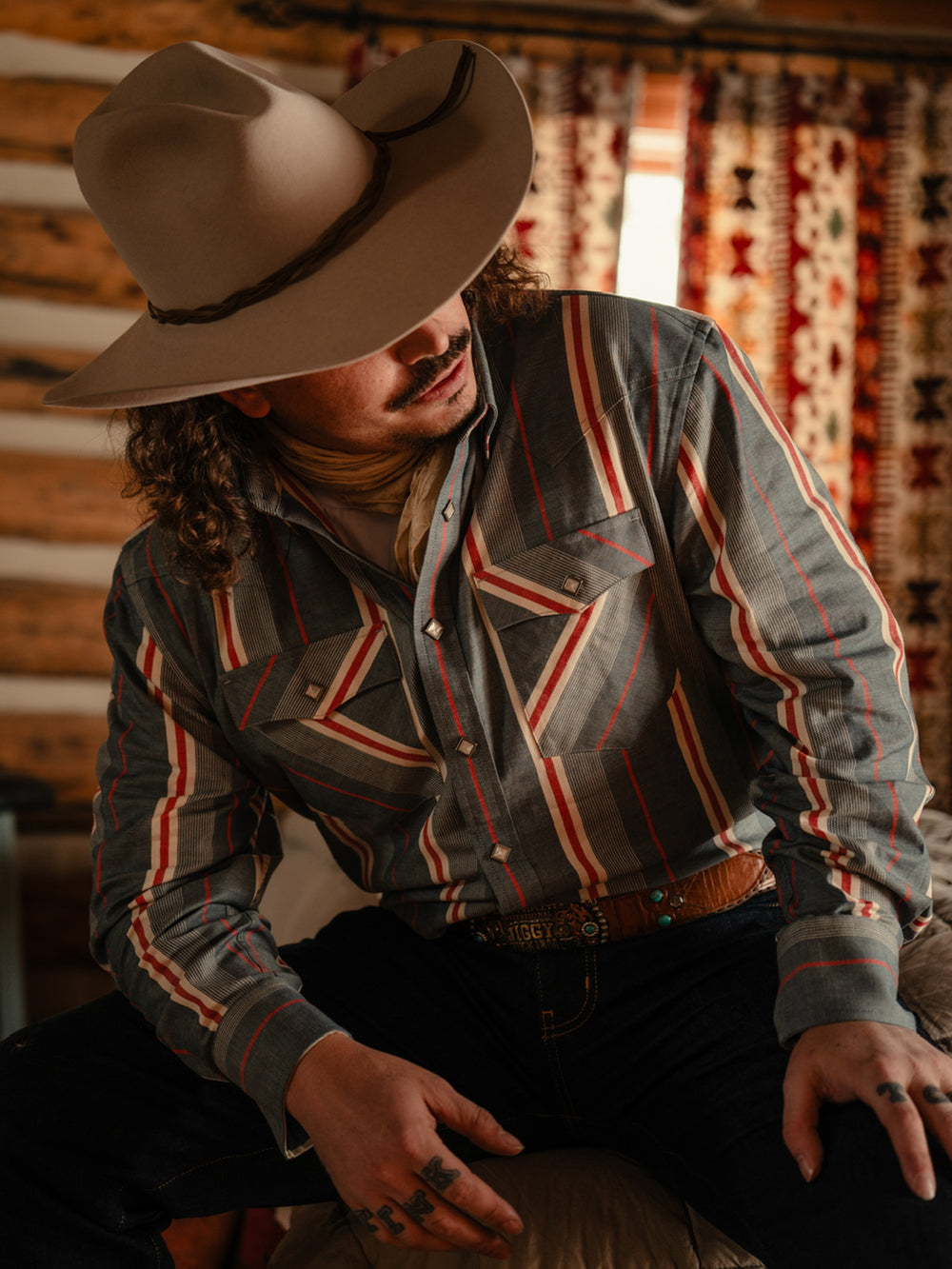 IAN MUNSICK x SCHAEFER OUTFITTER WESTERN STRETCH SNAP SHIRT - Schaefer Outfitter