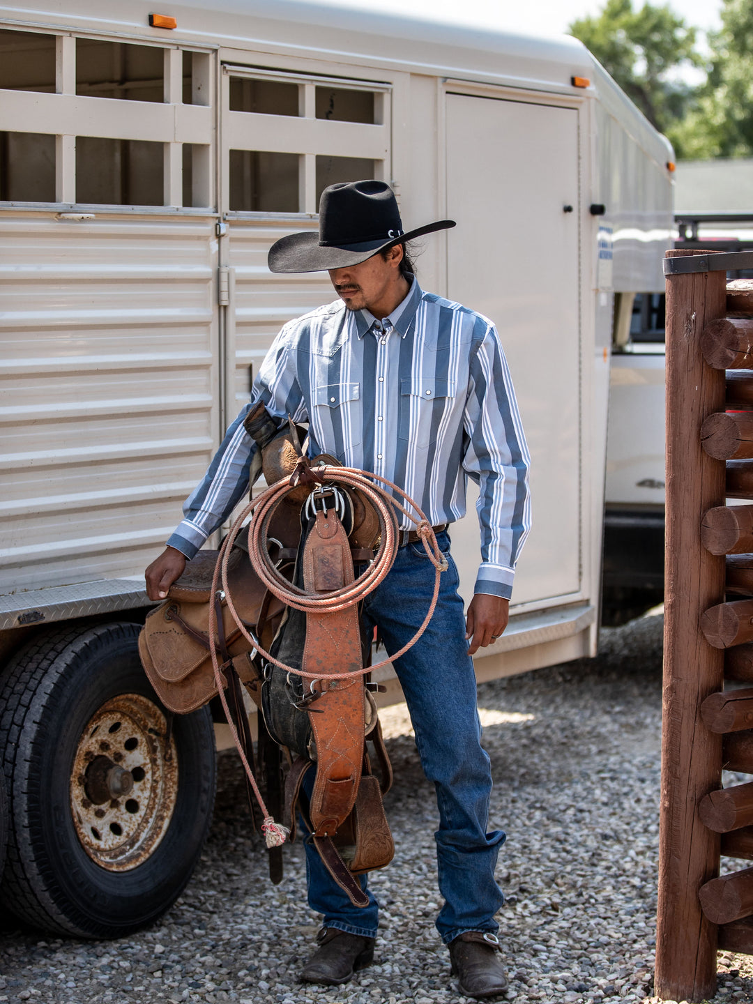 Western Stretch Snap Shirt