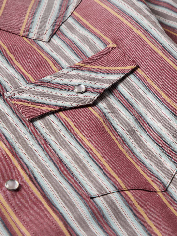 WESTERN STRETCH SNAP SHIRT - Schaefer Outfitter