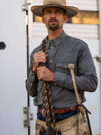 Western Denim Snap Shirt - Schaefer Outfitter