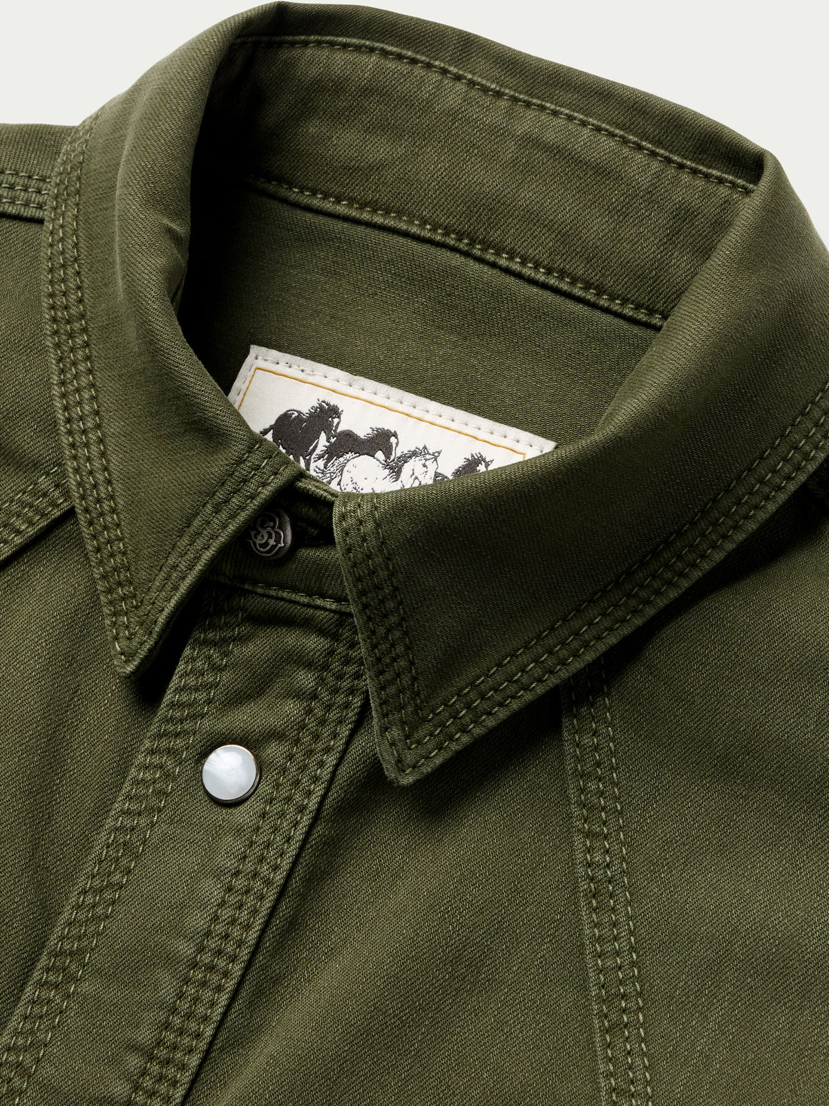 Western Denim Snap Shirt - Schaefer Outfitter