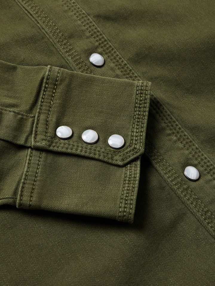 Western Denim Snap Shirt - Schaefer Outfitter