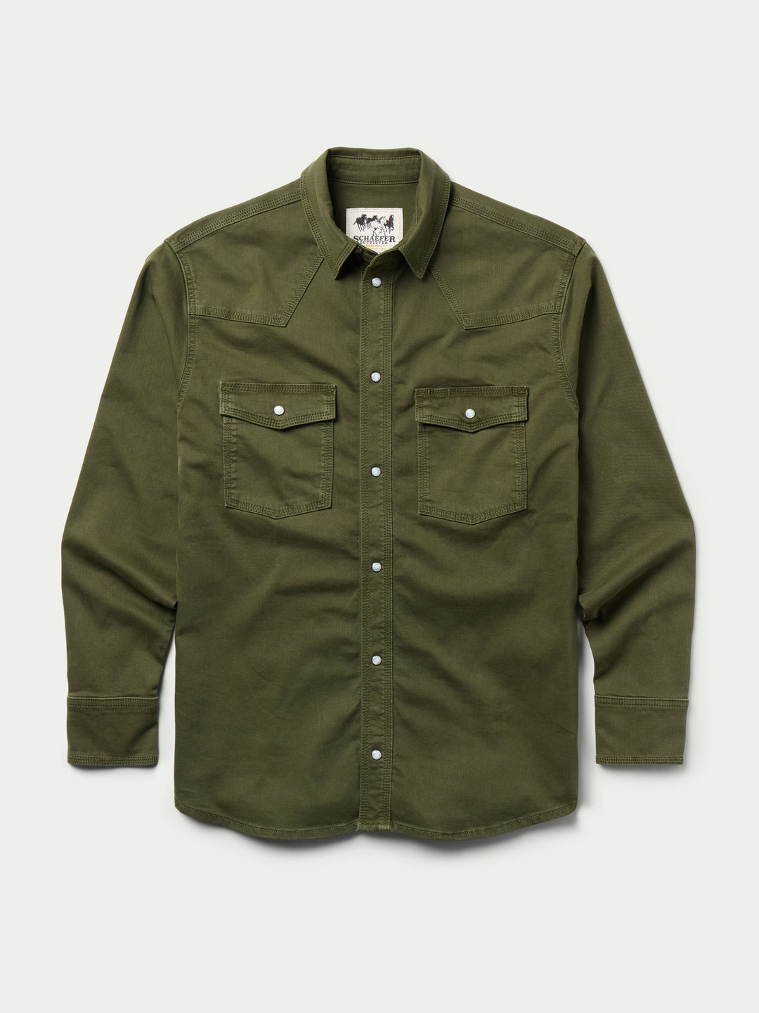 Western Denim Snap Shirt - Schaefer Outfitter