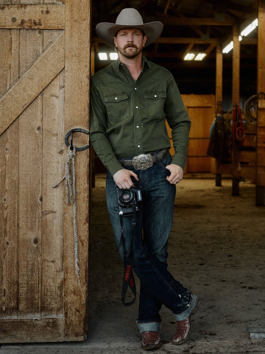 Western Denim Snap Shirt - Schaefer Outfitter