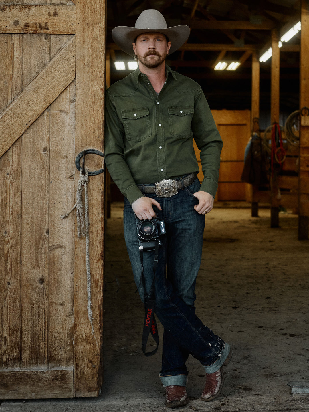 Western Denim Snap Shirt - Schaefer Outfitter