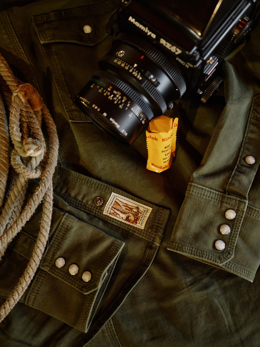 Western Denim Snap Shirt - Schaefer Outfitter