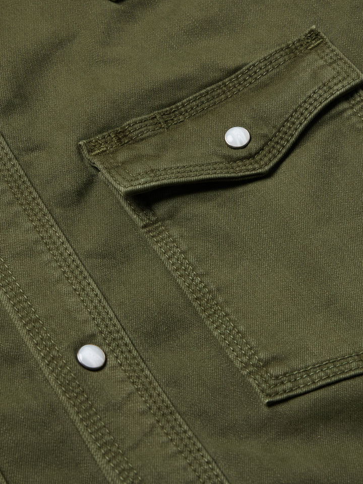 Western Denim Snap Shirt - Schaefer Outfitter