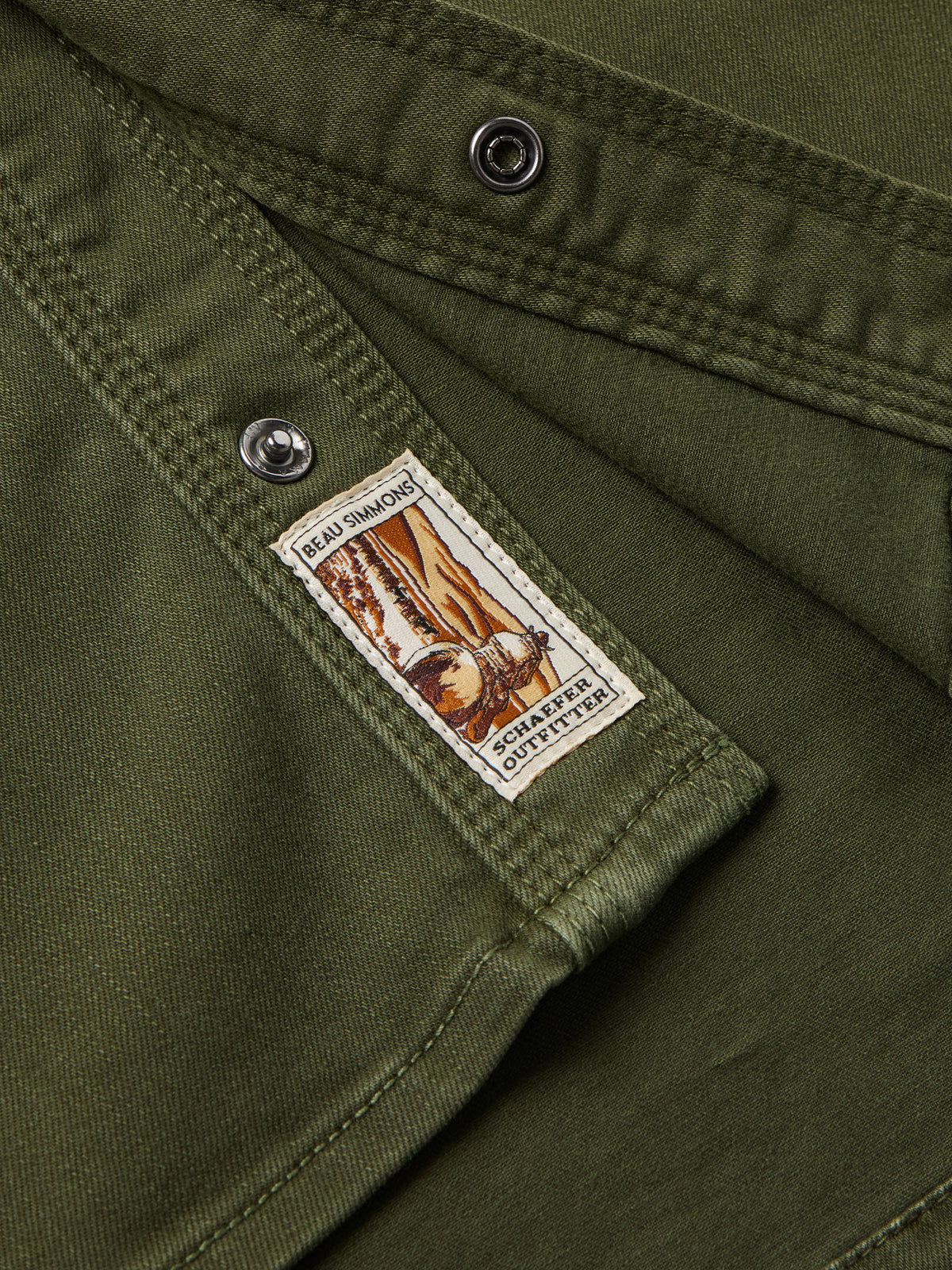 Western Denim Snap Shirt - Schaefer Outfitter