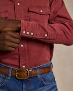 Western Denim Snap Shirt - Schaefer Outfitter