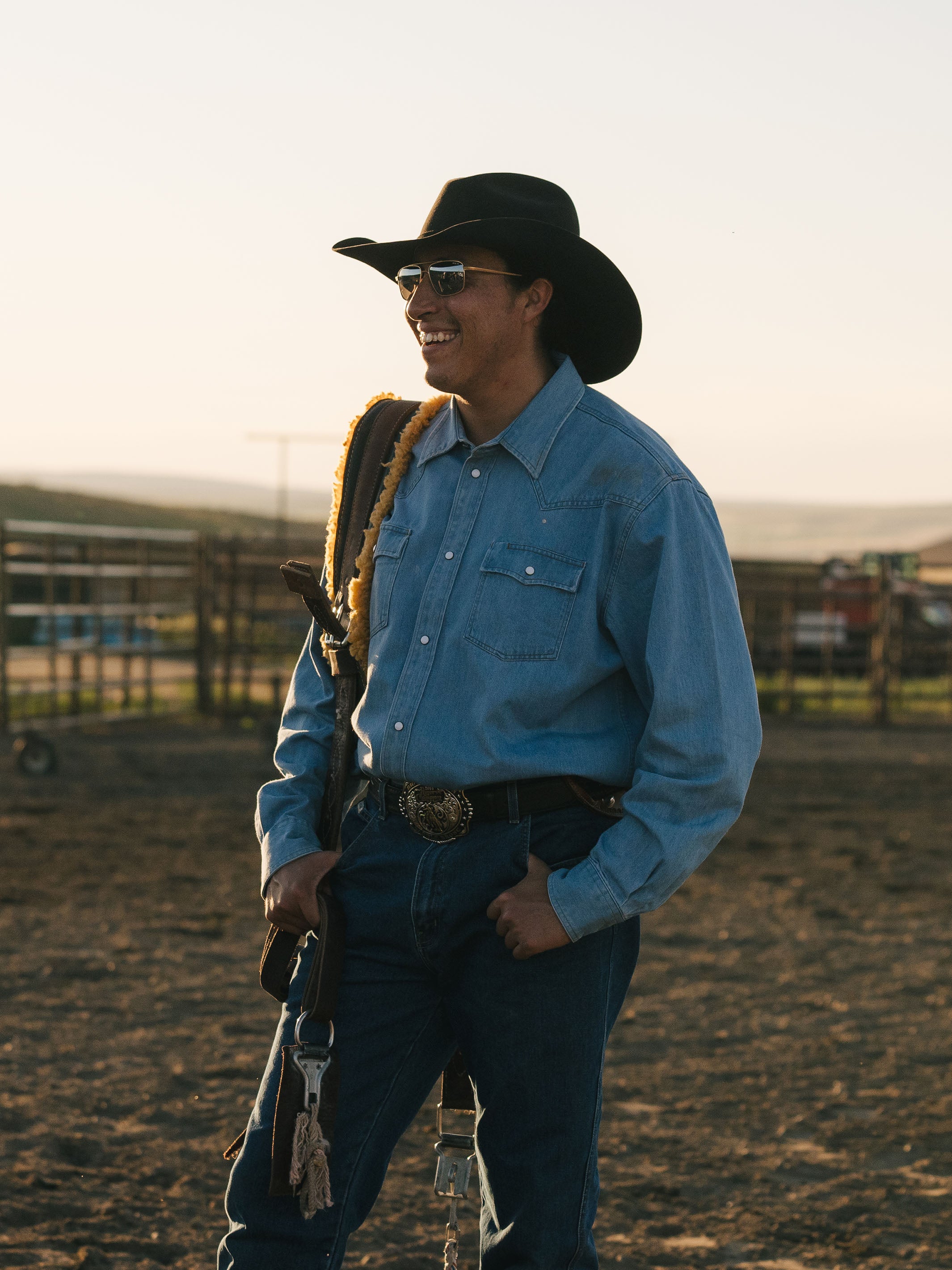 Classic Western Denim Snap Shirt– Schaefer Outfitter