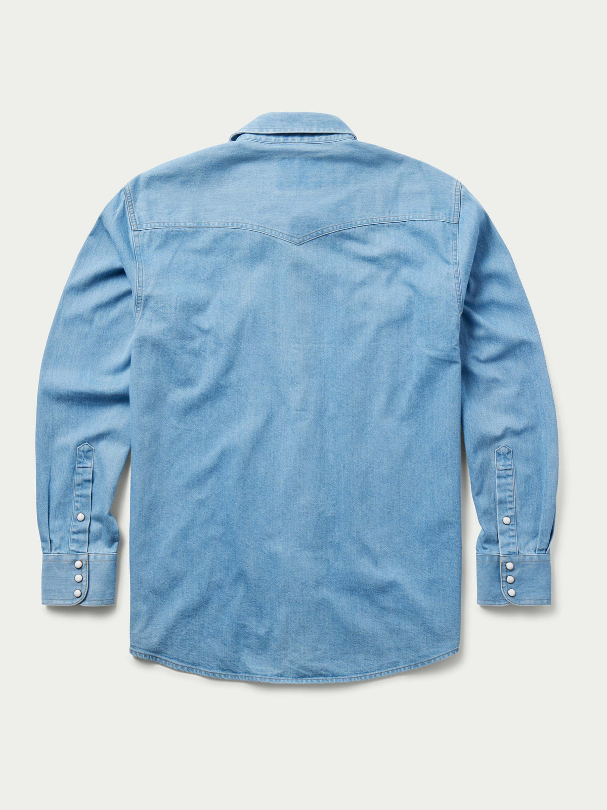 Classic Western Denim Snap Shirt - Schaefer Outfitter