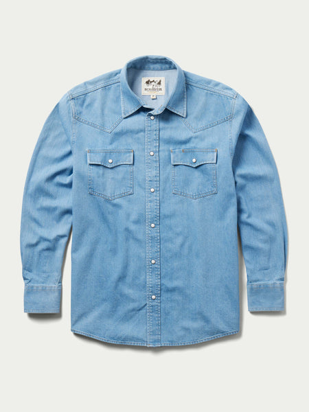 Classic Western Denim Snap Shirt Schaefer Outfitter Classic Western Denim Snap Shirt Schaefer Outfitter