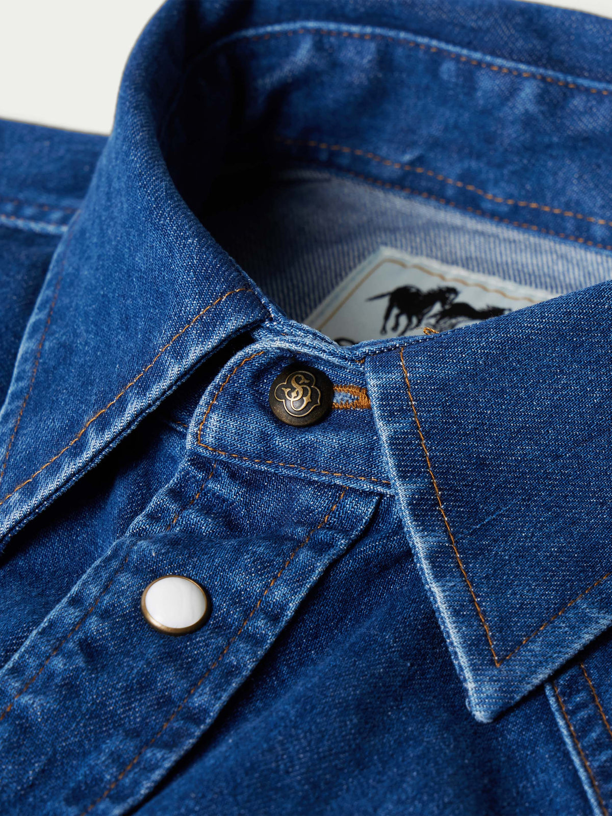 Classic Western Denim Snap Shirt - Schaefer Outfitter