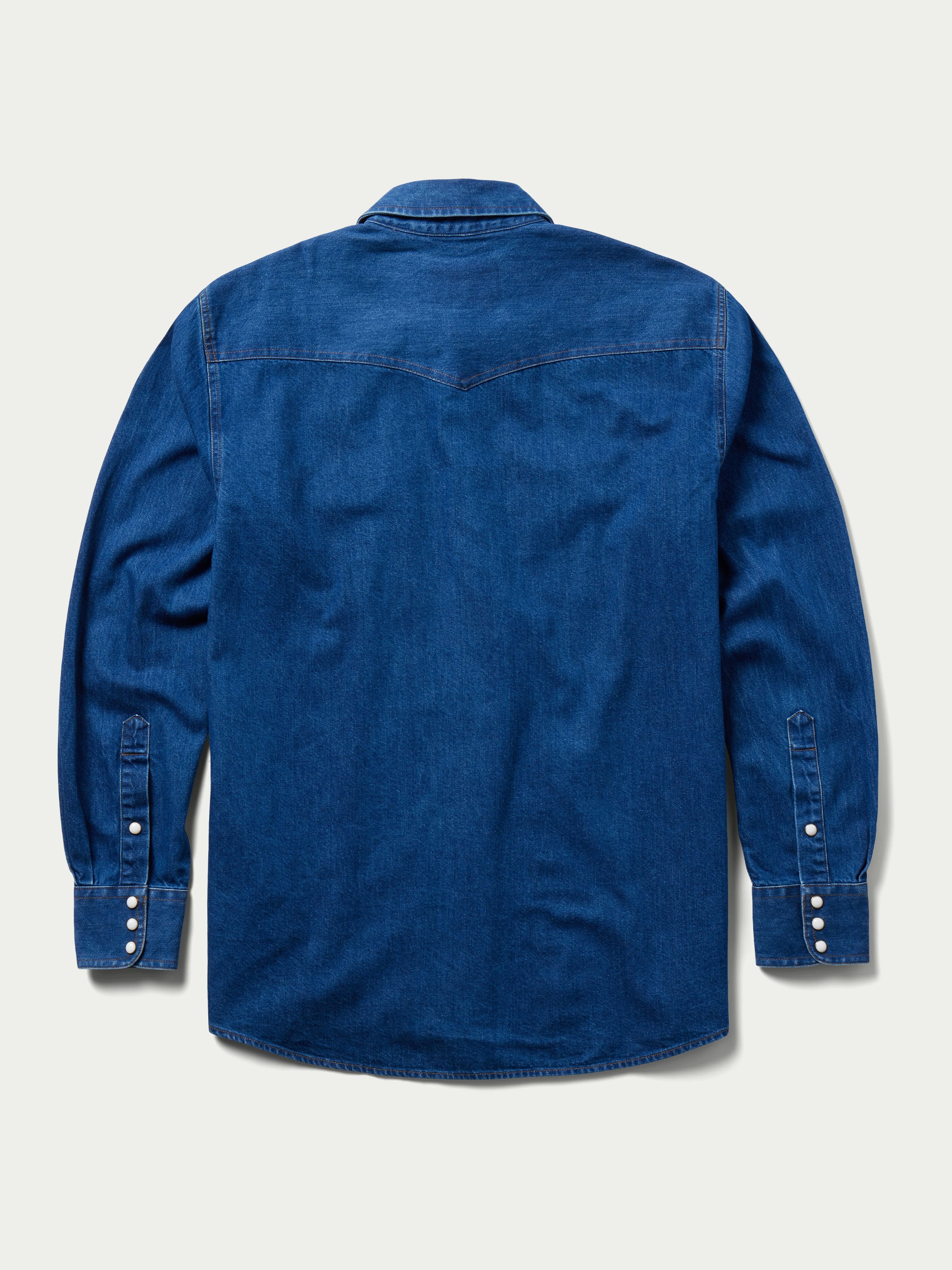 Classic Western Denim Snap Shirt | Schaefer Outfitter