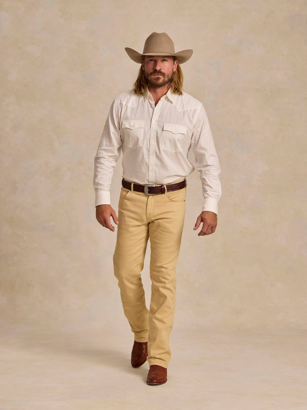 Classic Western Pinpoint Button-Down - Schaefer Outfitter