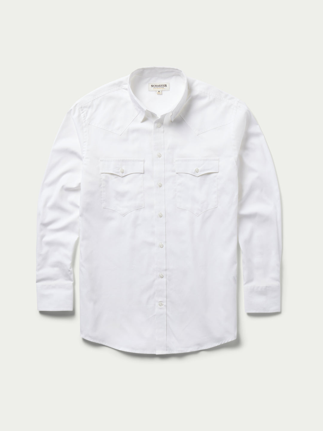 Classic Western Pinpoint Button-Down, White / S Classic Western Pinpoint Button-Down, White / S