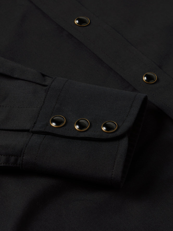 Classic Western Button Down with Snaps