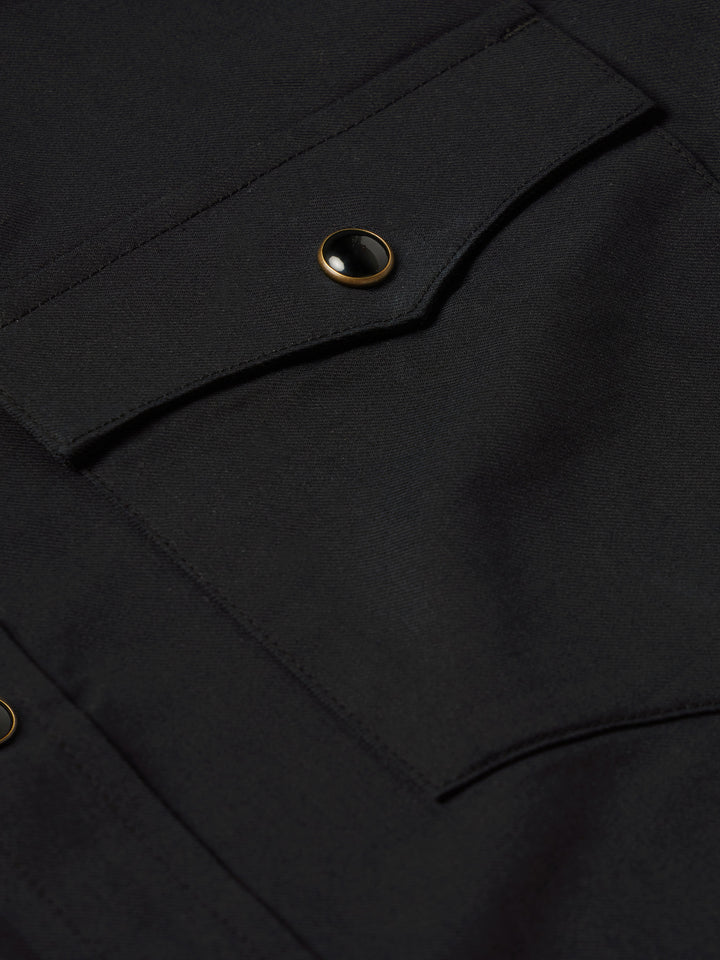 Classic Western Button Down with Snaps