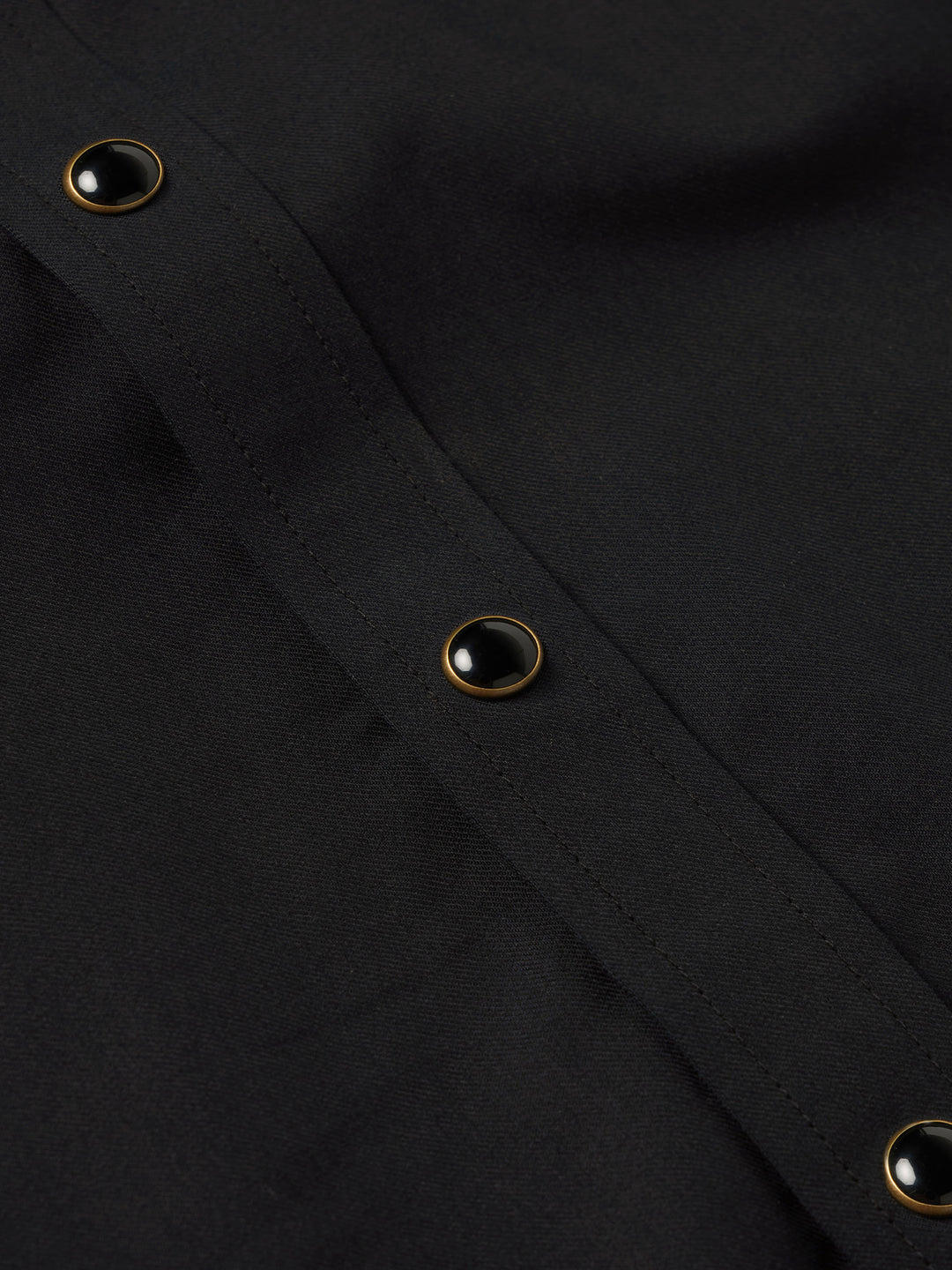 Classic Western Button Down with Snaps