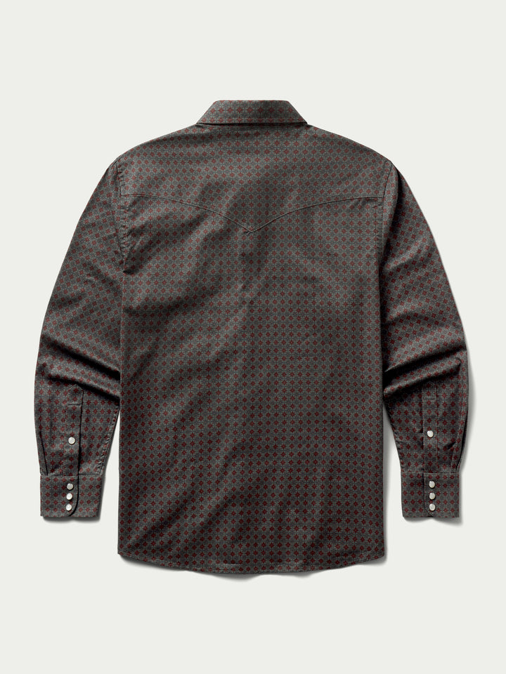 CLASSIC WESTERN BUTTON DOWN WITH SNAPS - Schaefer Outfitter