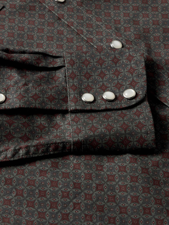 CLASSIC WESTERN BUTTON DOWN WITH SNAPS - Schaefer Outfitter