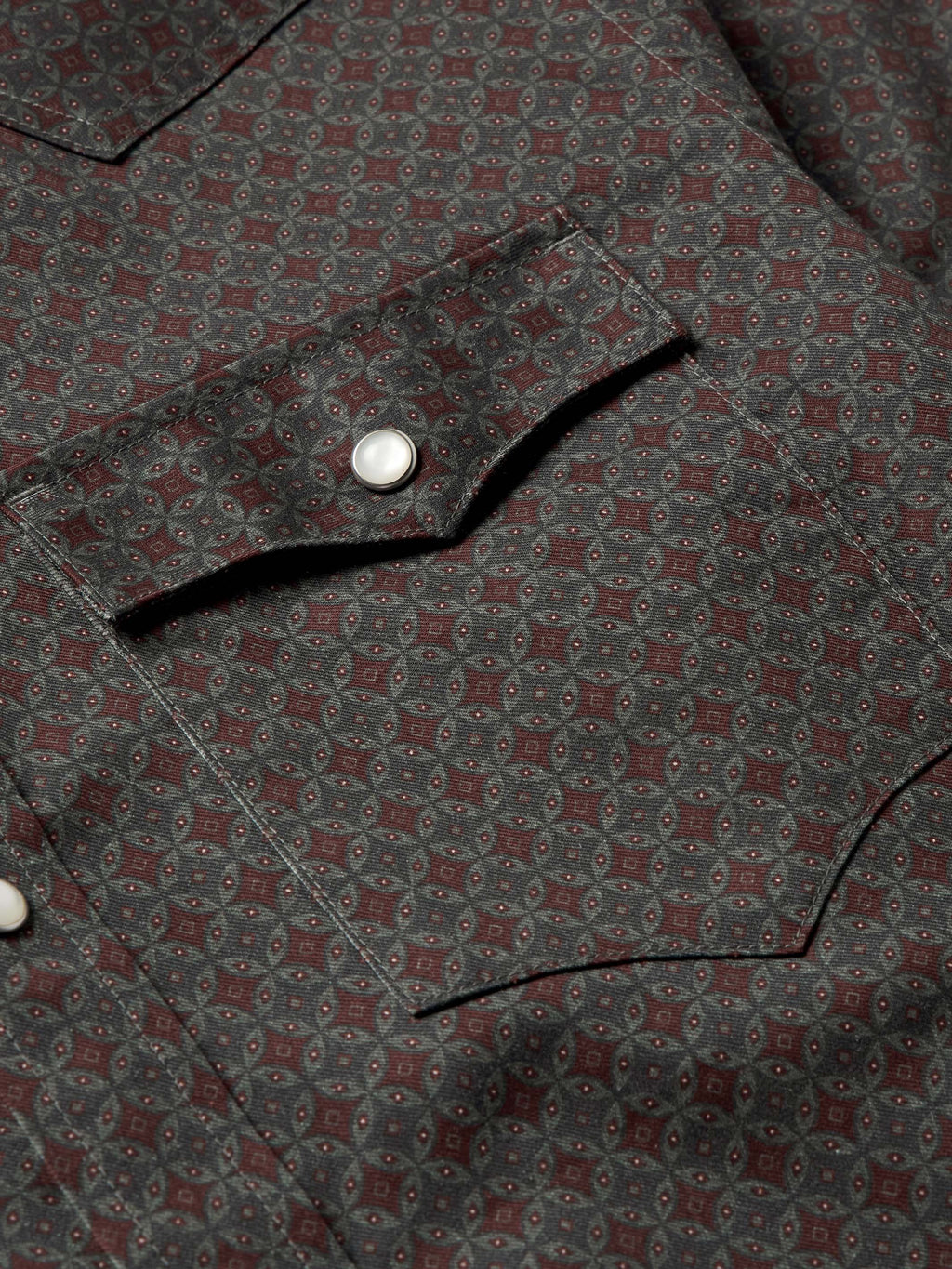 CLASSIC WESTERN BUTTON DOWN WITH SNAPS - Schaefer Outfitter