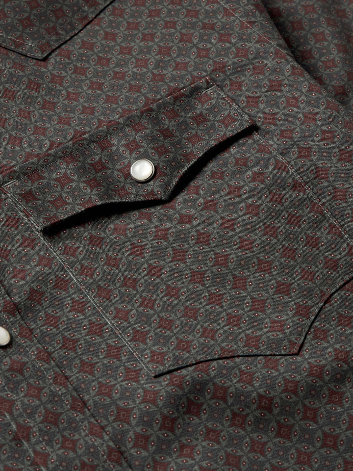 CLASSIC WESTERN BUTTON DOWN WITH SNAPS - Schaefer Outfitter
