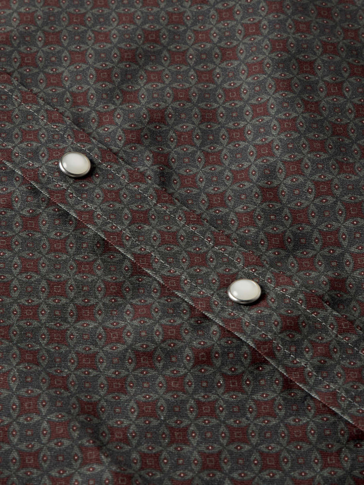CLASSIC WESTERN BUTTON DOWN WITH SNAPS - Schaefer Outfitter