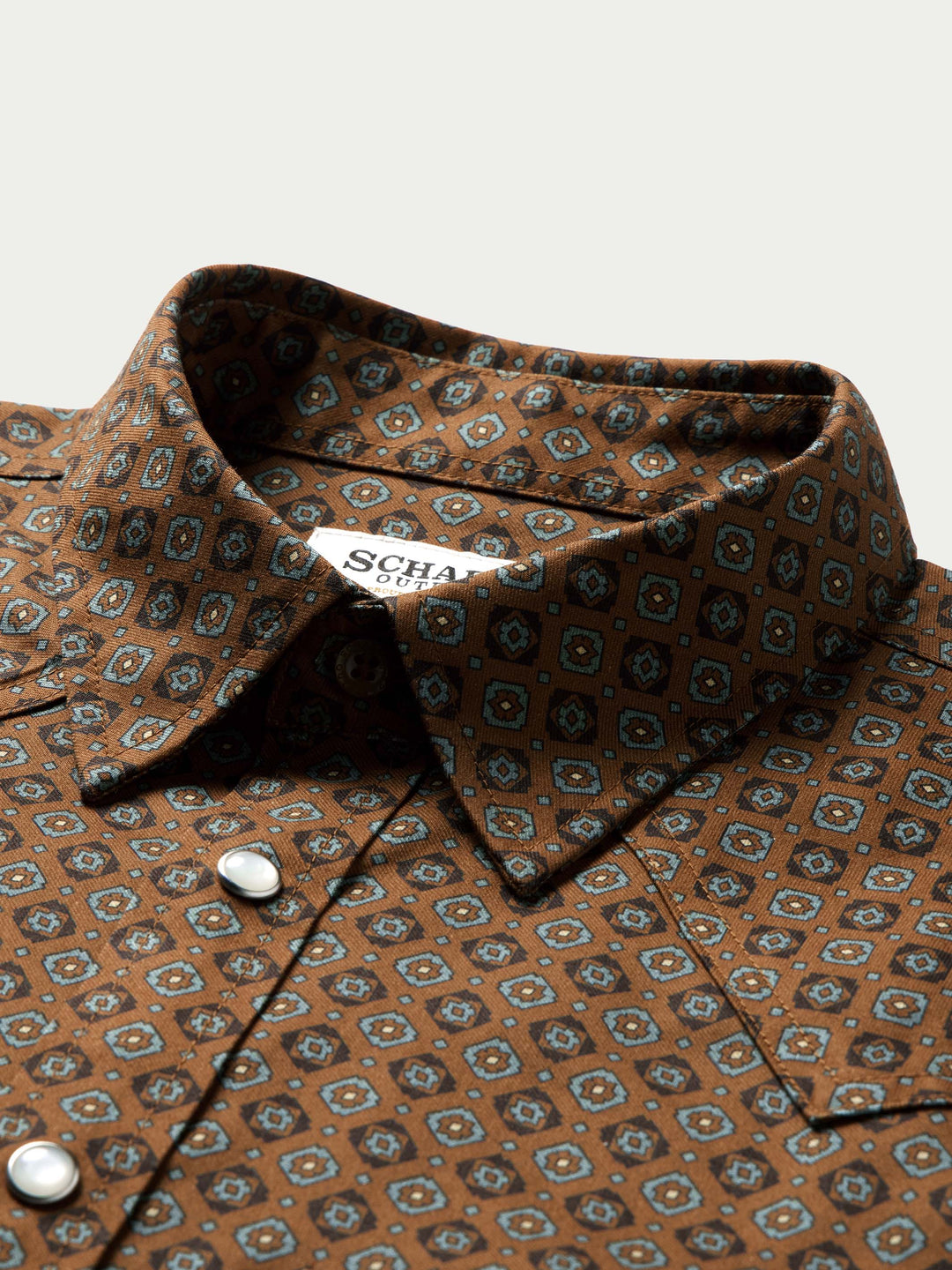 CLASSIC WESTERN BUTTON DOWN WITH SNAPS - Schaefer Outfitter
