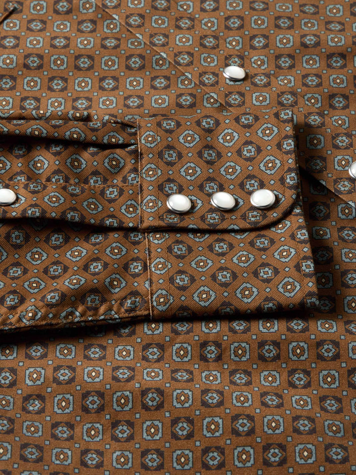 CLASSIC WESTERN BUTTON DOWN WITH SNAPS - Schaefer Outfitter