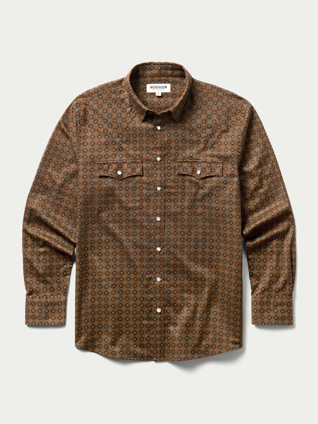 CLASSIC WESTERN BUTTON DOWN WITH SNAPS - Schaefer Outfitter