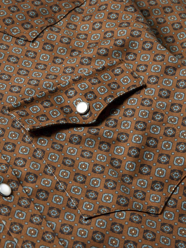 CLASSIC WESTERN BUTTON DOWN WITH SNAPS - Schaefer Outfitter