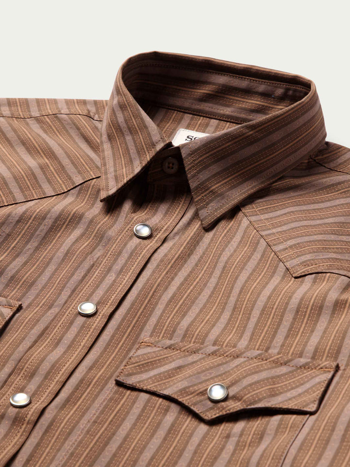 Classic Western Button Down With Snaps - Schaefer Outfitter