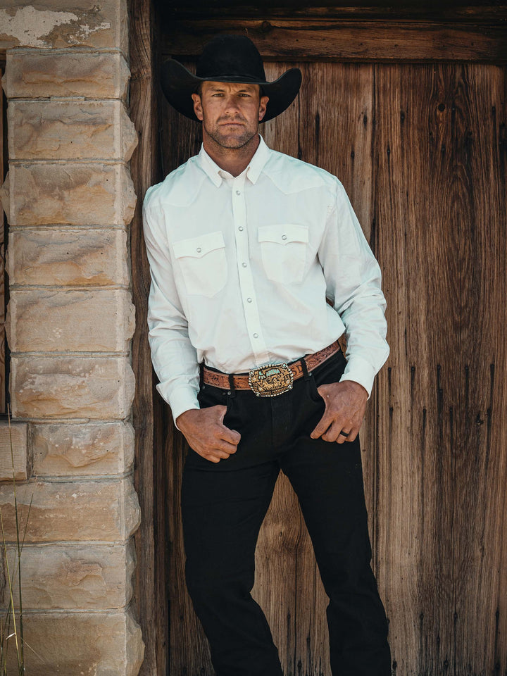 Classic Western Button Down with Snaps - Schaefer Outfitter