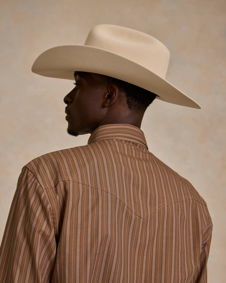 Classic Western Button Down With Snaps