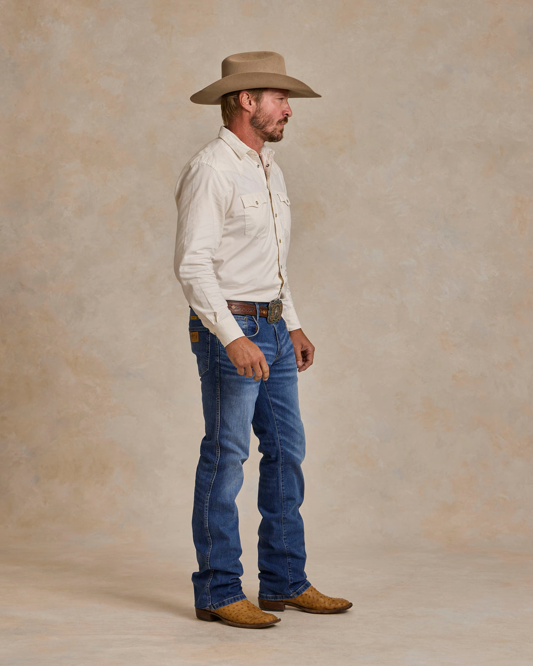Classic Western Button Down with Snaps