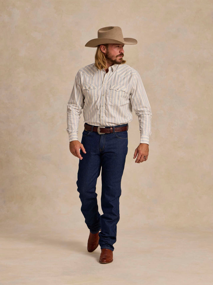 Classic Western Button Down with Snaps