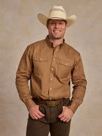 SLUB TWILL SHIRT WITH SNAPS - Schaefer Outfitter