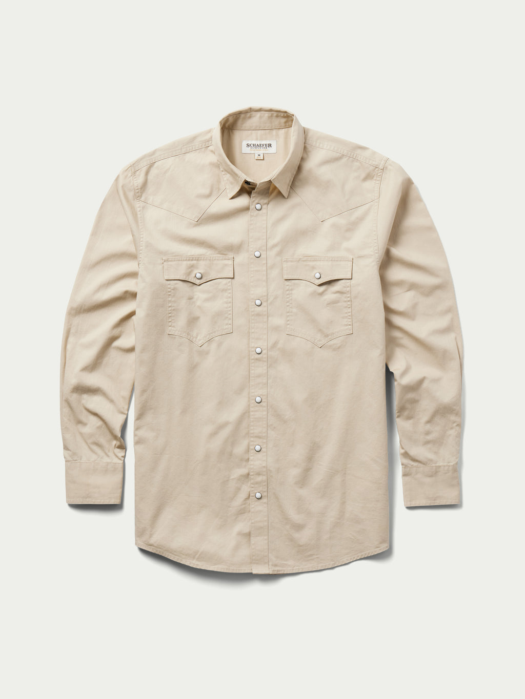 Slub Twill Shirt with Snaps - Schaefer Outfitter