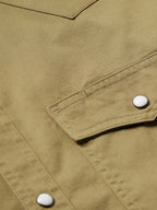 Slub Twill Shirt with Snaps - Schaefer Outfitter