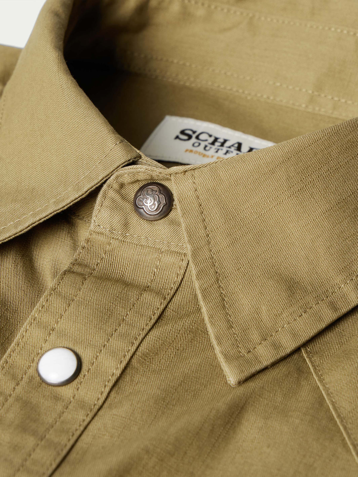 Slub Twill Shirt with Snaps - Schaefer Outfitter