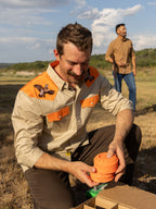 Slub Twill Shirt with Snaps - Schaefer Outfitter