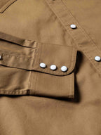 SLUB TWILL SHIRT WITH SNAPS - Schaefer Outfitter