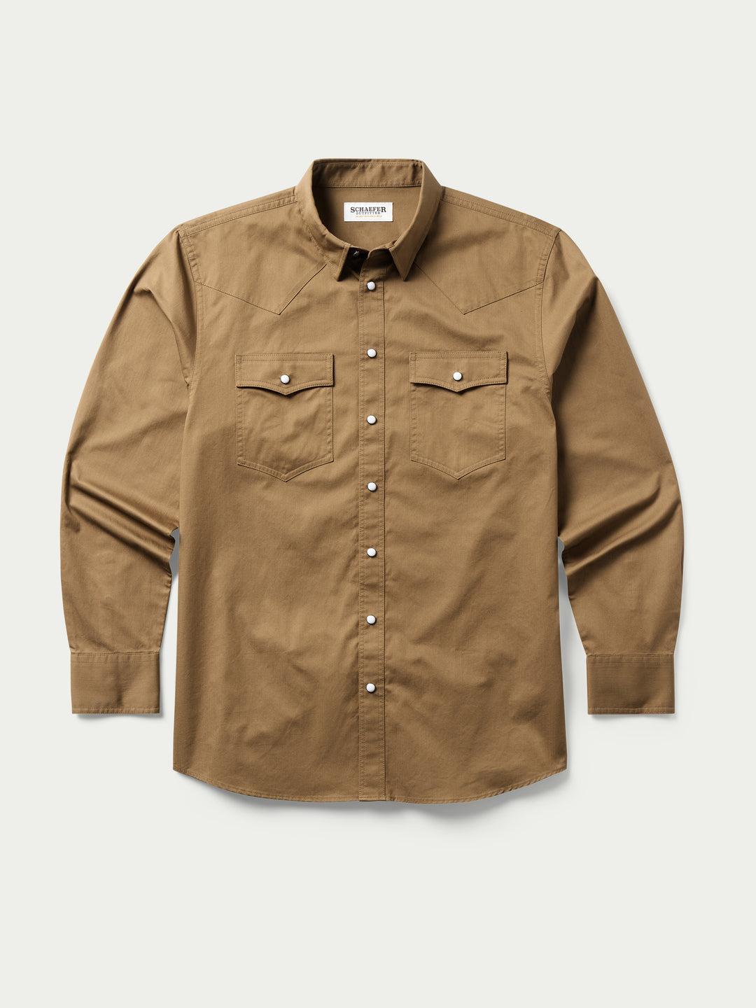 SLUB TWILL SHIRT WITH SNAPS - Schaefer Outfitter