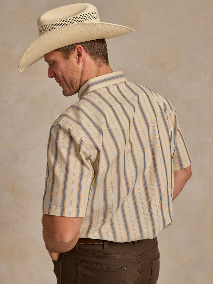 Short Sleeve Vintage Cotton Pearl Snap - Schaefer Outfitter