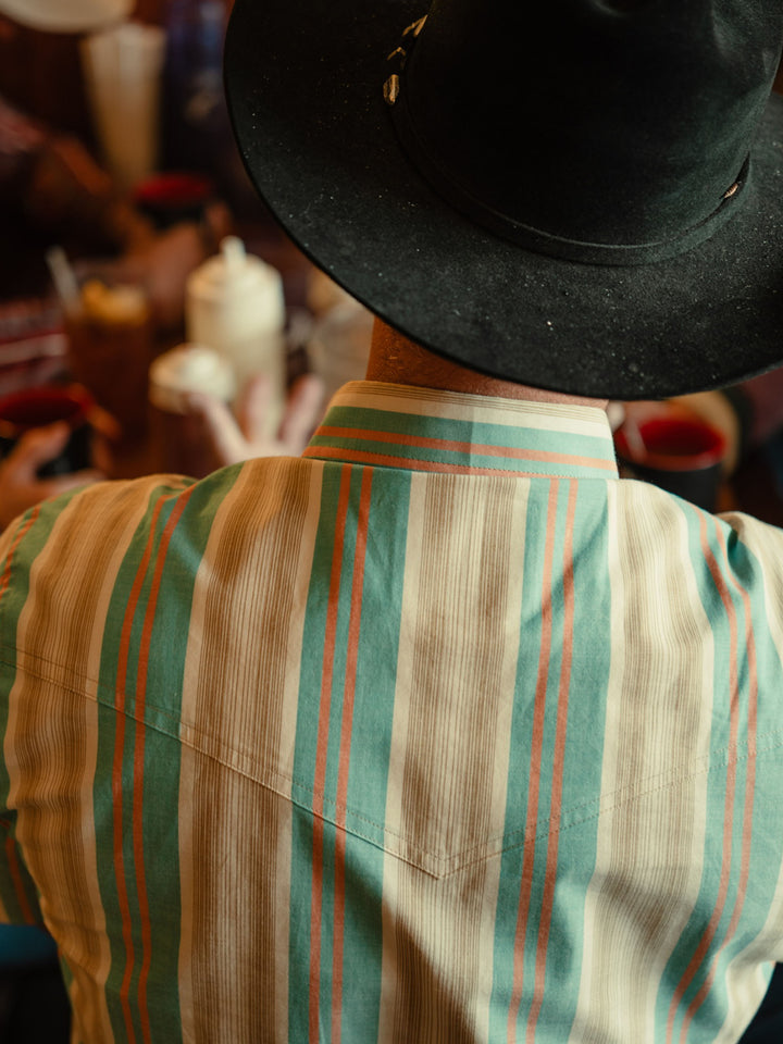 IAN MUNSICK x SCHAEFER OUTFITTER SHORT SLEEVE VINTAGE COTTON PEARL SNAP - Schaefer Outfitter