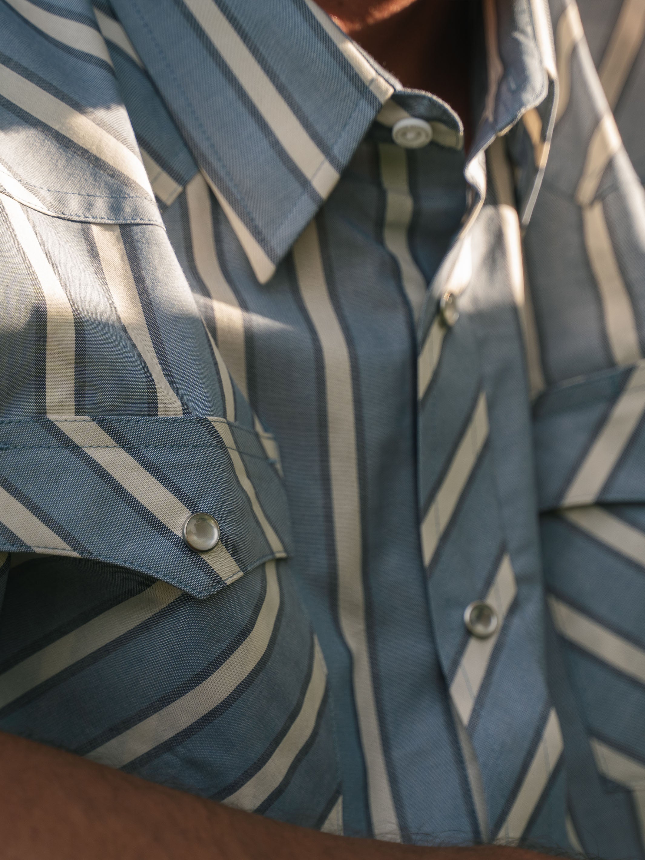 Short Sleeve Vintage Cotton Pearl Snap– Schaefer Outfitter