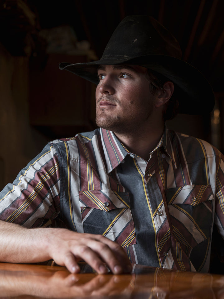 Short Sleeve Vintage Cotton Pearl Snap - Schaefer Outfitter