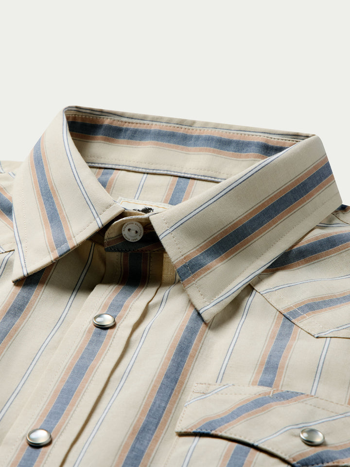 Short Sleeve Vintage Cotton Pearl Snap - Schaefer Outfitter